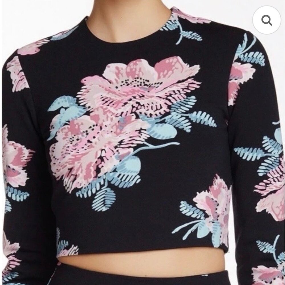 Elizabeth & James Matching Set: Crop Top + Midi Pencil Skirt